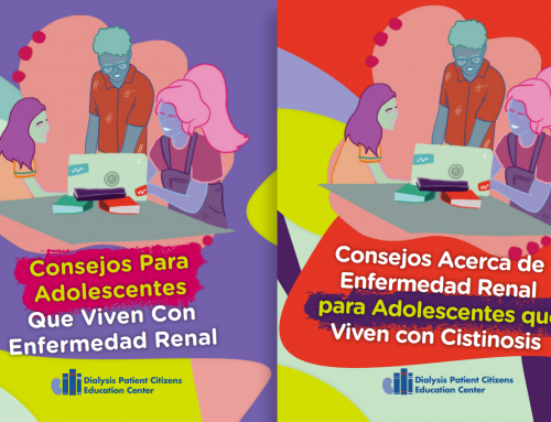 ESRD Teen Booklets Are Now Available in Spanish