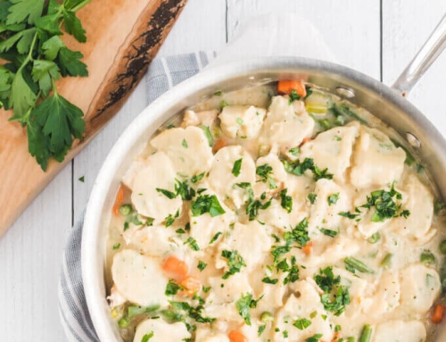 Recipe of the Month: One-Pot Chicken and Dumplings