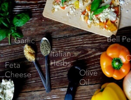 Recipe of the Month: Feta, Onion, and Pepper Pizza