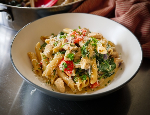 Recipe of the Month: Mediterranean Chicken Pasta